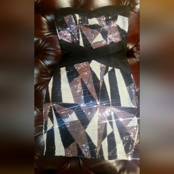 Brand new with tag sequin mini party dress - Picture 4 of 7